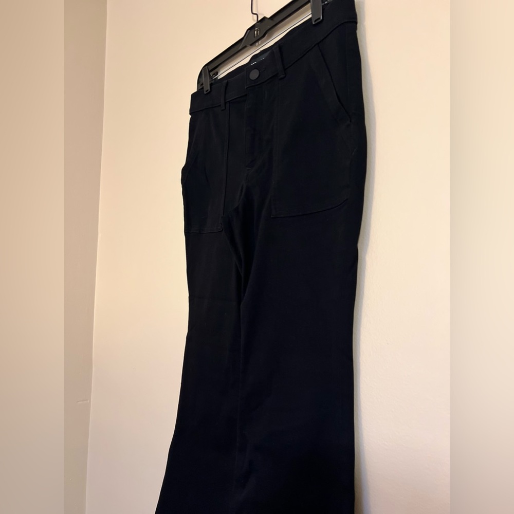NEVER WORN Express Black Bell Flare Jeans - Size 8 - Picture 7 of 8